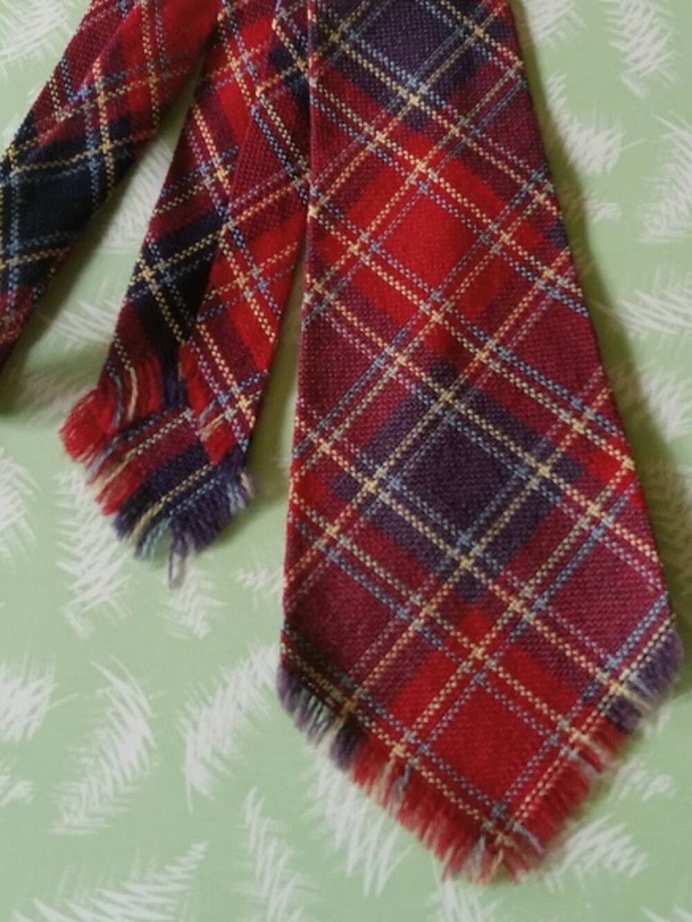 Vintage original 20s 30s wool tie swing